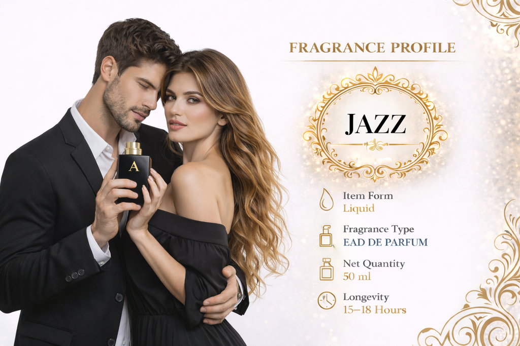 JAZZ – Bold Woody Spicy Long-Lasting Perfume