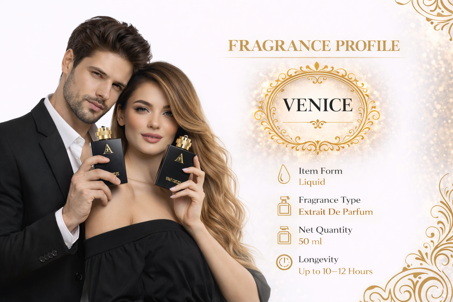 Venice – Fresh Aquatic Citrus Long-Lasting Premium Perfume