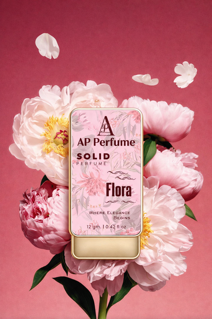 Flora Solid Perfume 12gm – Elegant Floral Scent by AP Perfume
