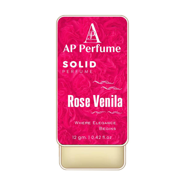 Rose Venila Solid Perfume 12gm