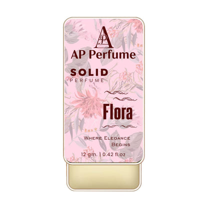 Flora Solid Perfume 12gm – Elegant Floral Scent by AP Perfume